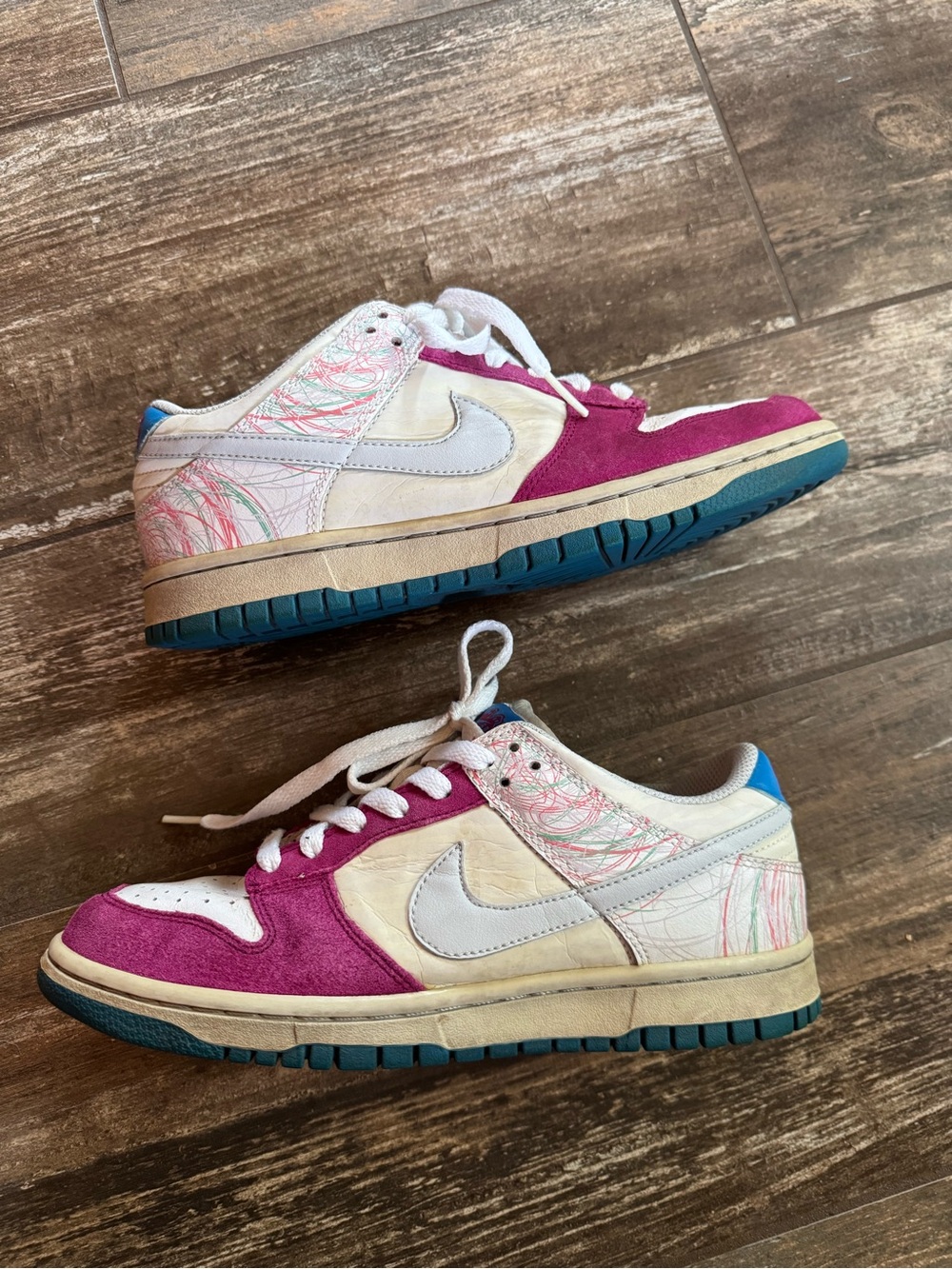 Nike Women’s Dunk Low 6.0 'Rave Pink' sneakers size 8.5